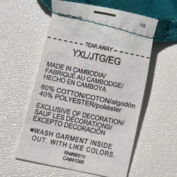 Under Armour Project T Shirt UA PJT Rock Diamond Short Sleeve Teal Size YXL NEW - Picture 7 of 7